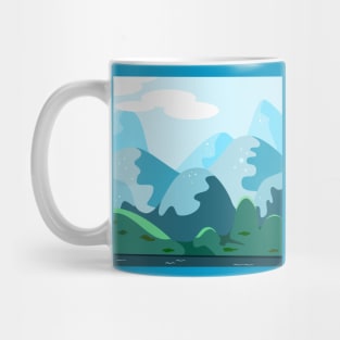 Mountain landscape Mug